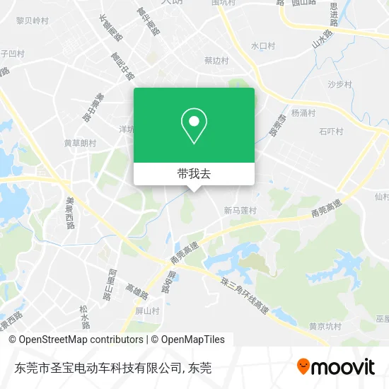 东莞市圣宝电动车科技有限公司地图