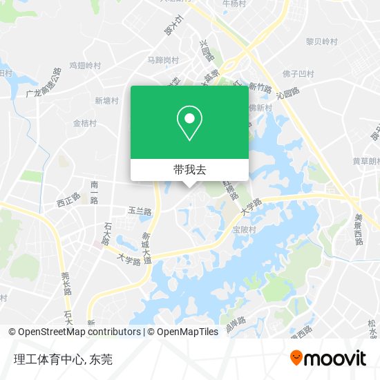 理工体育中心地图