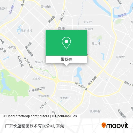 广东长盈精密技术有限公司地图
