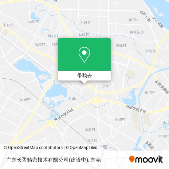 广东长盈精密技术有限公司(建设中)地图