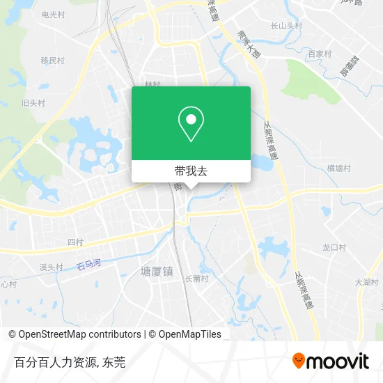 百分百人力资源地图