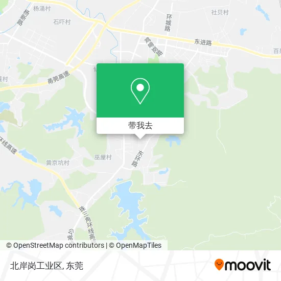 北岸岗工业区地图