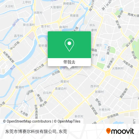 东莞市博赛尔科技有限公司地图