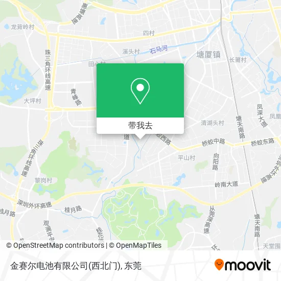 金赛尔电池有限公司(西北门)地图