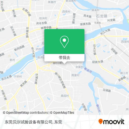 东莞贝尔试验设备有限公司地图