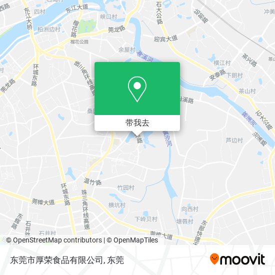 东莞市厚荣食品有限公司地图