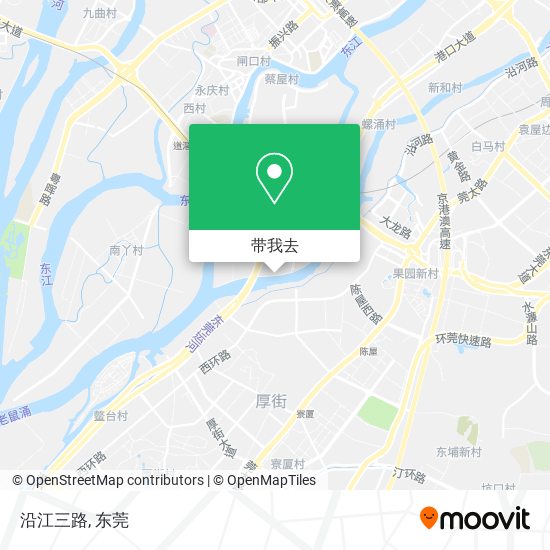 沿江三路地图