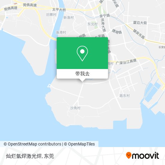 灿烂氩焊激光焊地图