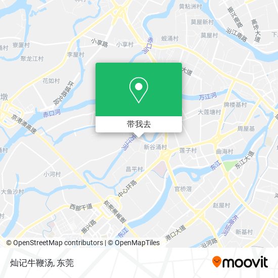 灿记牛鞭汤地图