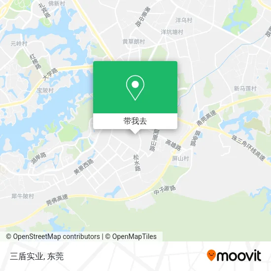 三盾实业地图