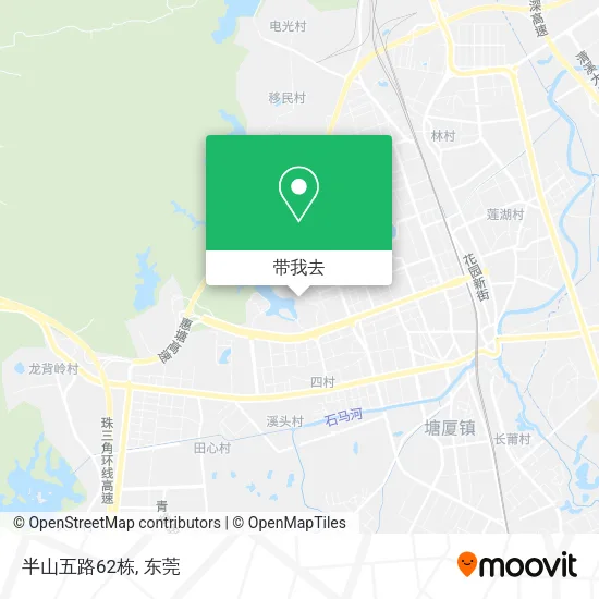 半山五路62栋地图