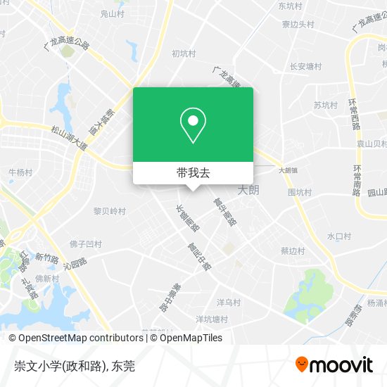 崇文小学(政和路)地图