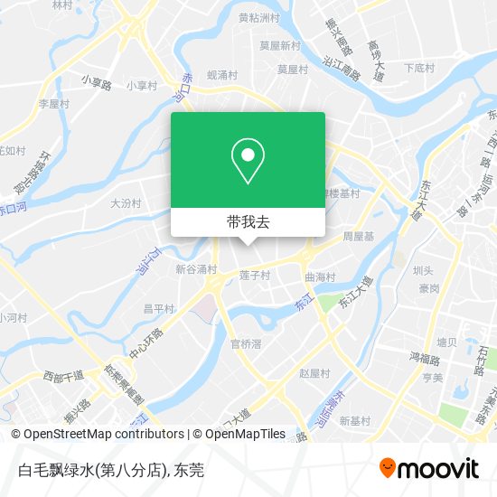 白毛飘绿水(第八分店)地图