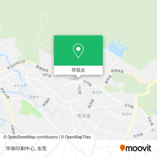 华南印刷中心地图