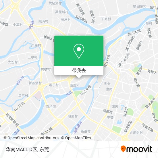 华南MALL D区地图