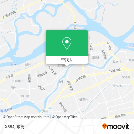 X884地图