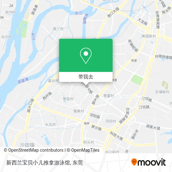 新西兰宝贝小儿推拿游泳馆地图