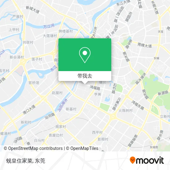 蚬皇住家菜地图