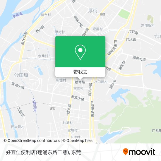 好宜佳便利店(莲涌东路二巷)地图