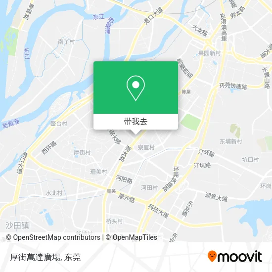 厚街萬達廣場地图