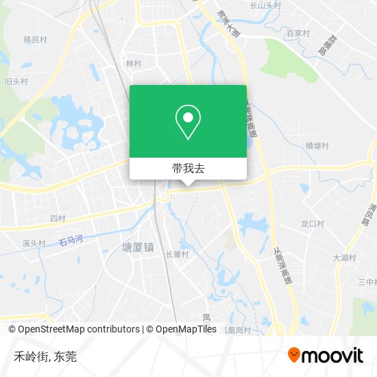 禾岭街地图