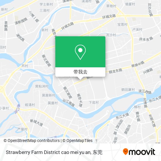 Strawberry Farm District cao mei yu an地图