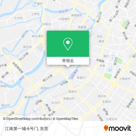江南第一城-6号门地图