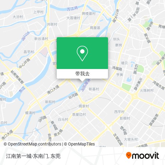 江南第一城-东南门地图