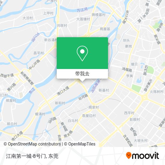 江南第一城-8号门地图