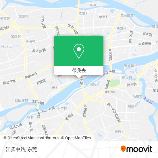 江滨中路地图
