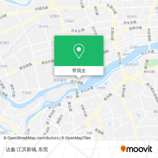 达鑫·江滨新城地图