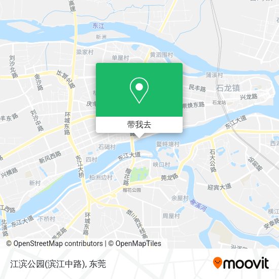 江滨公园(滨江中路)地图