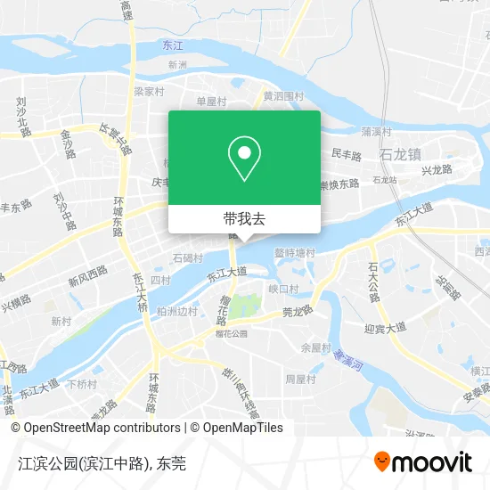 江滨公园(滨江中路)地图