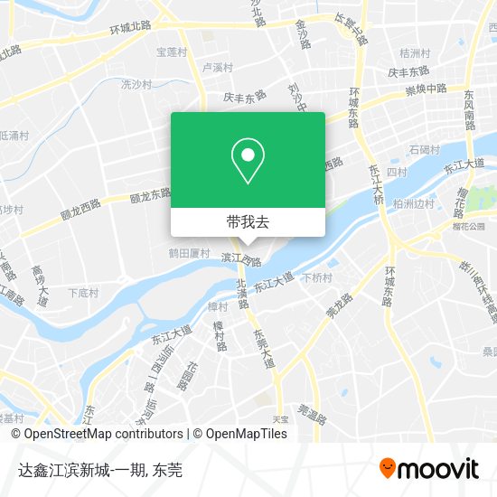 达鑫江滨新城-一期地图
