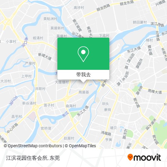 江滨花园住客会所地图