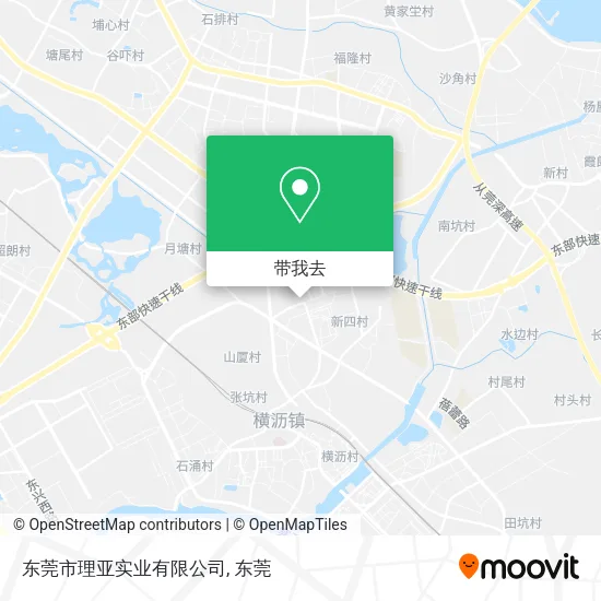东莞市理亚实业有限公司地图
