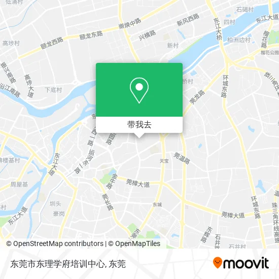 东莞市东理学府培训中心地图