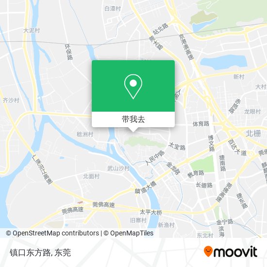 镇口东方路地图