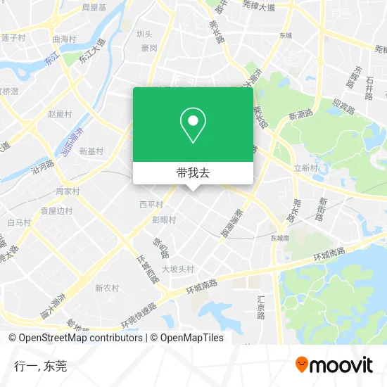 行一地图