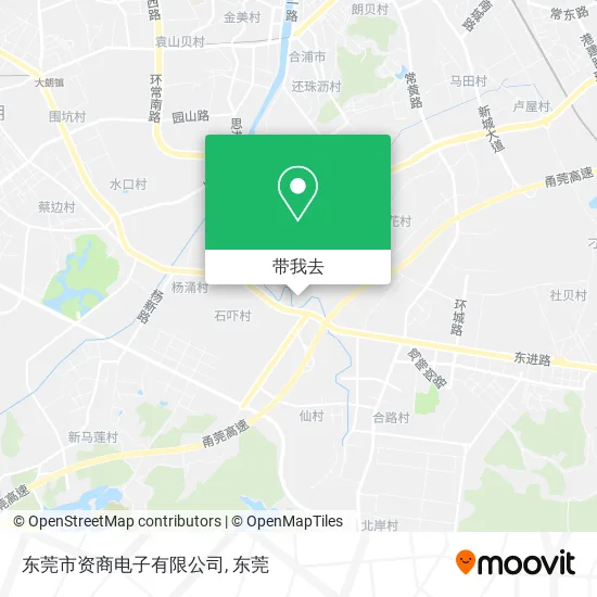 东莞市资商电子有限公司地图