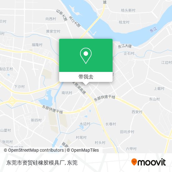 东莞市资贸硅橡胶模具厂地图