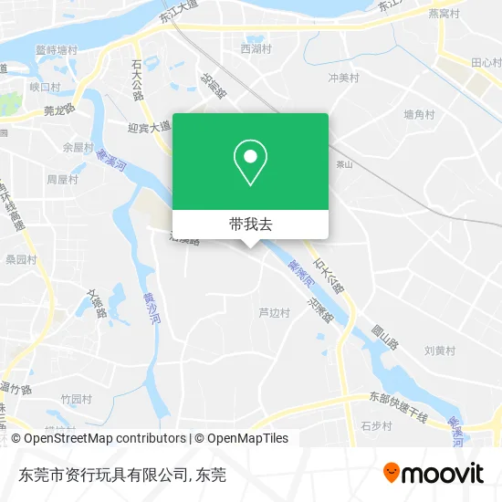 东莞市资行玩具有限公司地图