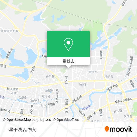 上星干洗店地图