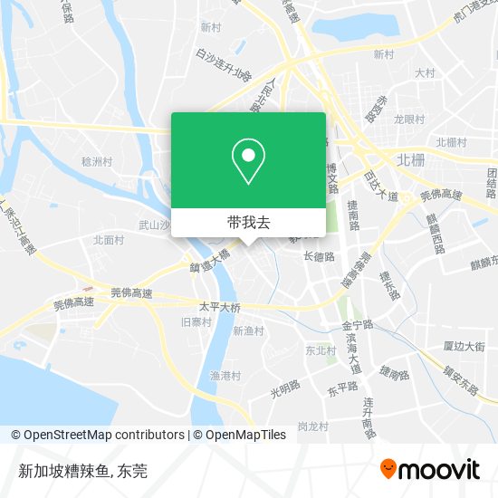 新加坡糟辣鱼地图