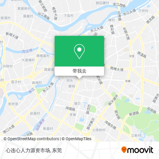 心连心人力源资市场地图