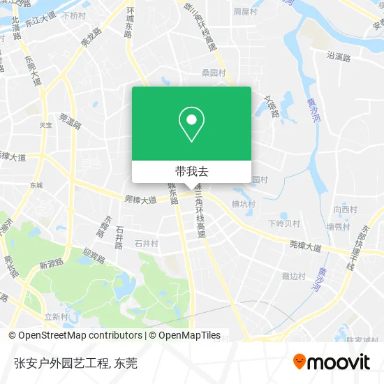 张安户外园艺工程地图