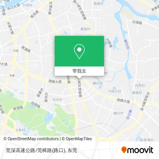 莞深高速公路/莞樟路(路口)地图