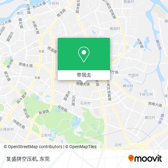 复盛牌空压机地图