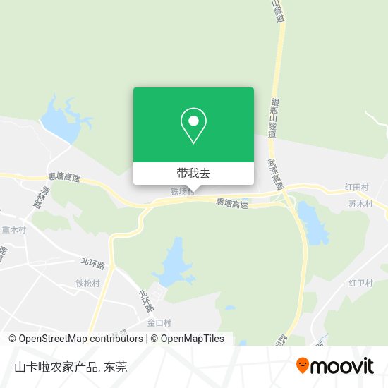 山卡啦农家产品地图