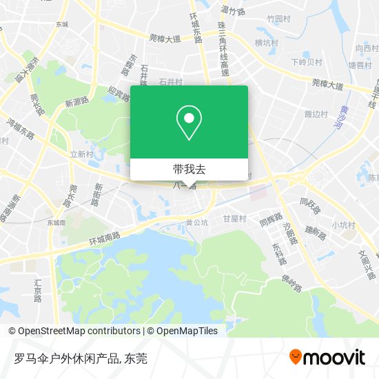 罗马伞户外休闲产品地图